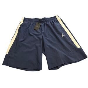 Nike Jordan Mens Basketball Shorts Navy White Performance Athletic Mens Size 3XL